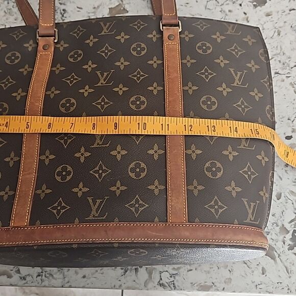 Louis Vuitton Monogram Babylone Tote Bag - Brown - mistery LV Key Chain free - Picture 13 of 14